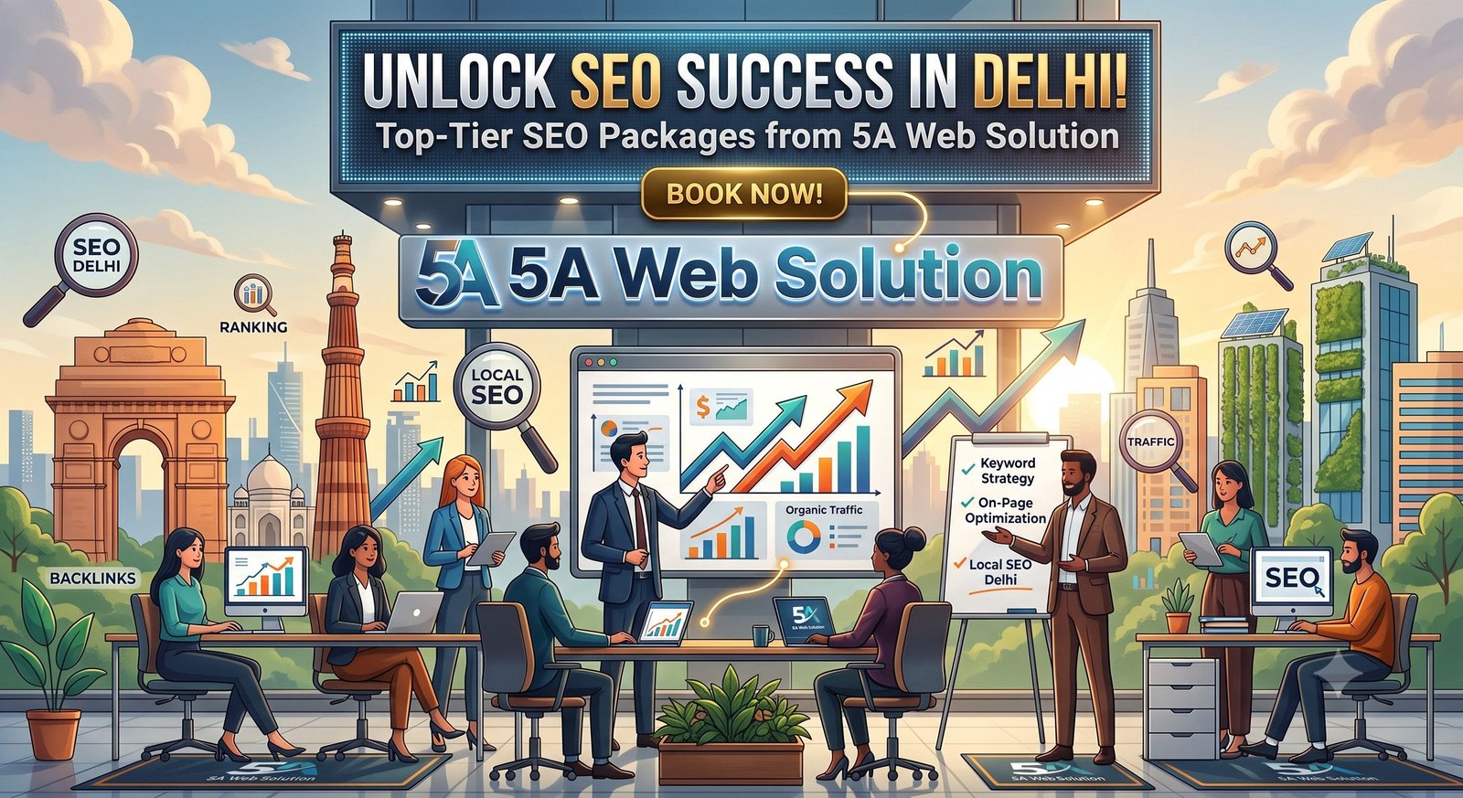 seo packages in delhi, best seo packages in delhi, 5a web solution, affordable seo packages delhi, seo company in delhi, local seo packages delhi, search engine optimization delhi